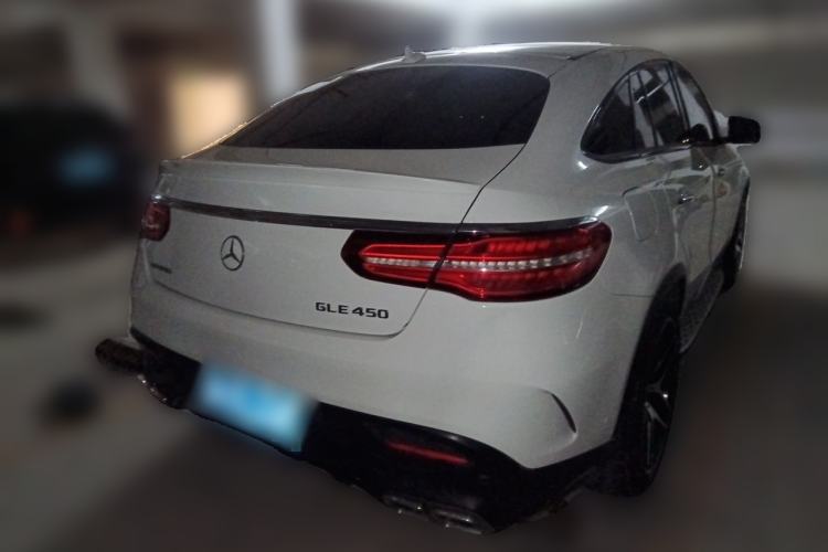 Used Mercedes-Benz GLE Coupe 2015 GLE 450 AMG 4MATIC Coupe SUV Rear Right 45 Deg