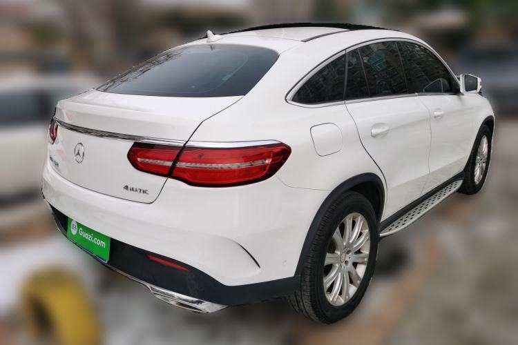 Used Mercedes-Benz GLE Coupe 2015 GLE 320 4MATIC Coupe SUV Rear Right 45 Deg