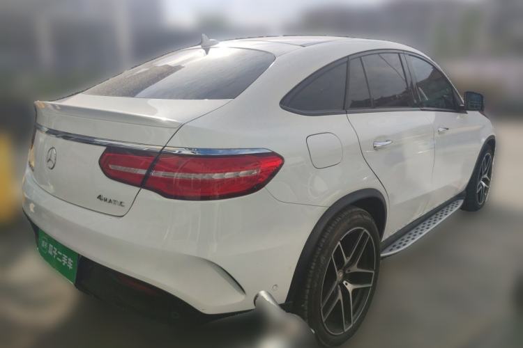 Used Mercedes-Benz GLE Coupe 2015 GLE 450 AMG 4MATIC Coupe SUV Rear Right 45 Deg