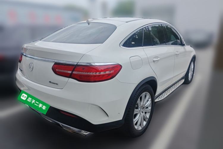 Used Mercedes-Benz GLE Coupe 2015 GLE 320 4MATIC Coupe SUV Rear Right 45 Deg