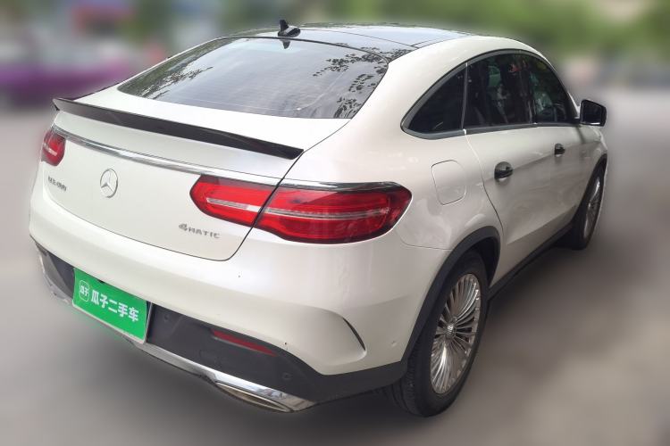 Used Mercedes-Benz GLE Coupe 2015 GLE 320 4MATIC Coupe SUV Rear Right 45 Deg