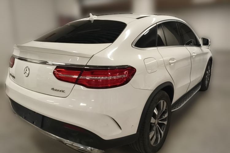 Used Mercedes-Benz GLE Coupe 2015 GLE 400 4MATIC Coupe SUV Rear Right 45 Deg