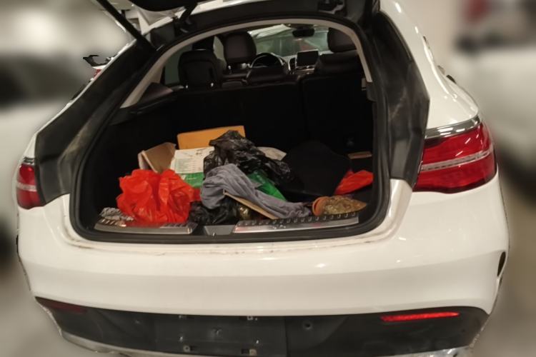 Used Mercedes-Benz GLE Coupe 2015 GLE 400 4MATIC Coupe SUV Trunk