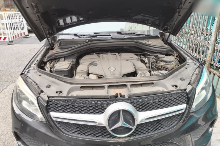 Used Mercedes-Benz GLE Coupe 2017 GLE 320 4MATIC Coupe SUV Engine Bay