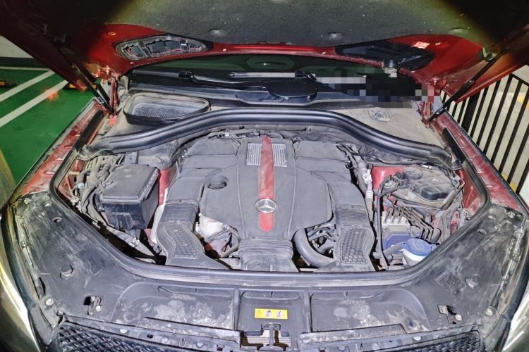 Used Mercedes-Benz GLE Coupe 2017 GLE 450 AMG 4MATIC Coupe SUV Engine Bay