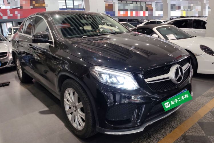 Used Mercedes-Benz GLE Coupe 2017 GLE 320 4MATIC Coupe SUV Exterior 1