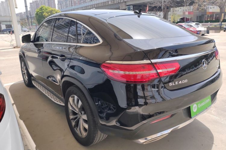 Used Mercedes-Benz GLE Coupe 2017 GLE 400 4MATIC Coupe SUV Exterior 2