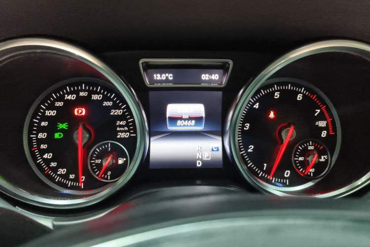 Used Mercedes-Benz GLE Coupe 2017 GLE 320 4MATIC Coupe SUV Instrument Cluster