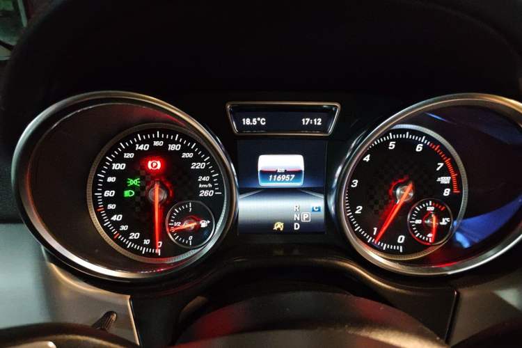 Used Mercedes-Benz GLE Coupe 2017 GLE 450 AMG 4MATIC Coupe SUV Instrument Cluster