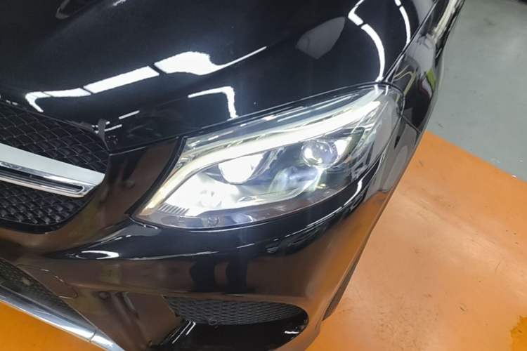 Used Mercedes-Benz GLE Coupe 2017 GLE 320 4MATIC Coupe SUV Left Front Headlight