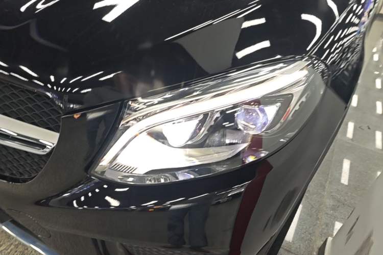 Used Mercedes-Benz GLE Coupe 2017 GLE 320 4MATIC Coupe SUV Left Front Headlight
