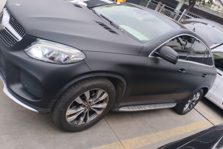 Used Mercedes-Benz GLE Coupe 2017 GLE 400 4MATIC Coupe SUV Left Side