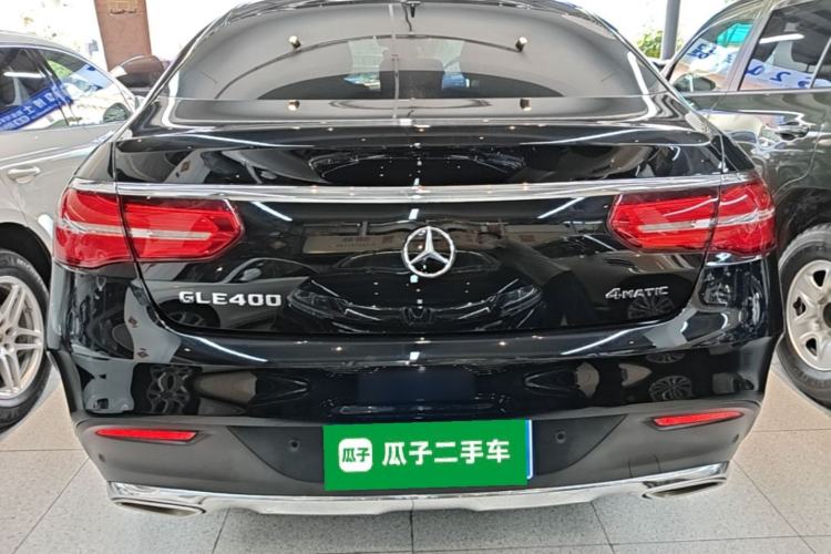 Used Mercedes-Benz GLE Coupe 2017 GLE 400 4MATIC Coupe SUV Rear
