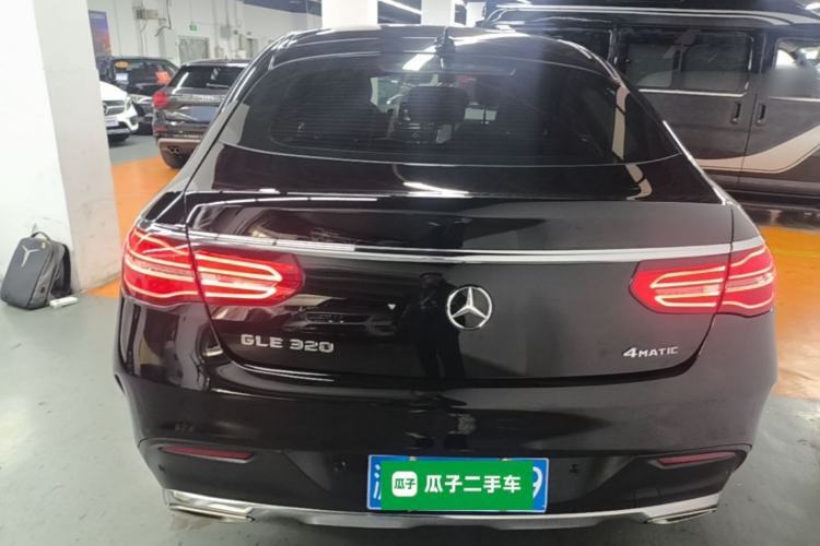 Used Mercedes-Benz GLE Coupe 2017 GLE 320 4MATIC Coupe SUV Rear