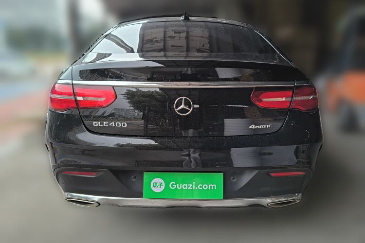 Used Mercedes-Benz GLE Coupe 2017 GLE 400 4MATIC Coupe SUV Rear