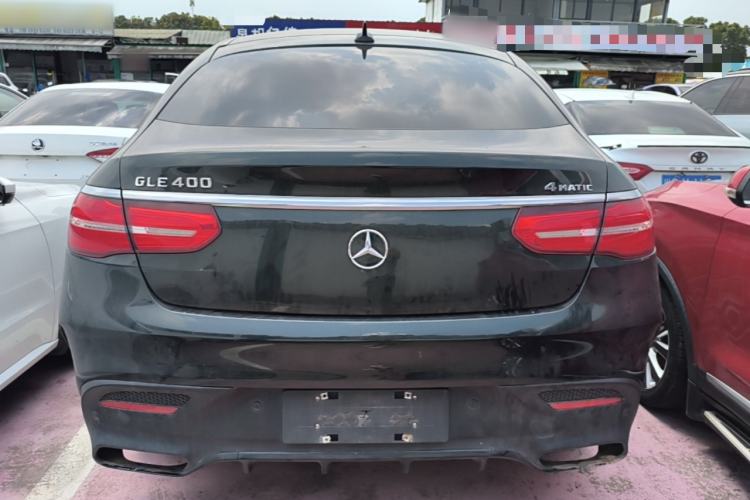 Used Mercedes-Benz GLE Coupe 2017 GLE 400 4MATIC Coupe SUV Rear