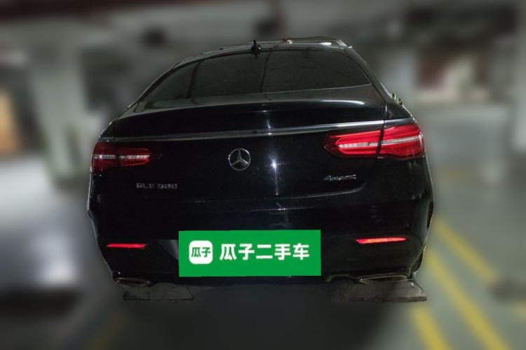 Used Mercedes-Benz GLE Coupe 2017 GLE 500 4MATIC Coupe SUV Rear
