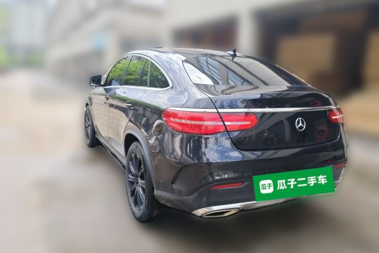 Used Mercedes-Benz GLE Coupe 2017 GLE 320 4MATIC Coupe SUV Rear Left 45 Deg