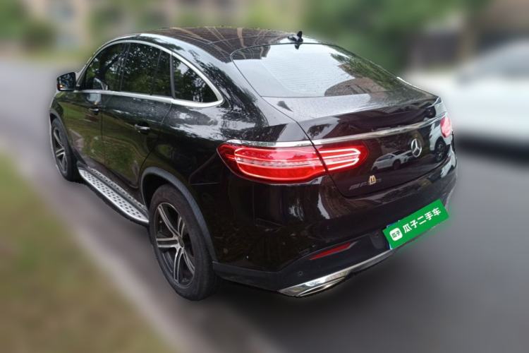 Used Mercedes-Benz GLE Coupe 2017 GLE 320 4MATIC Coupe SUV Rear Left 45 Deg