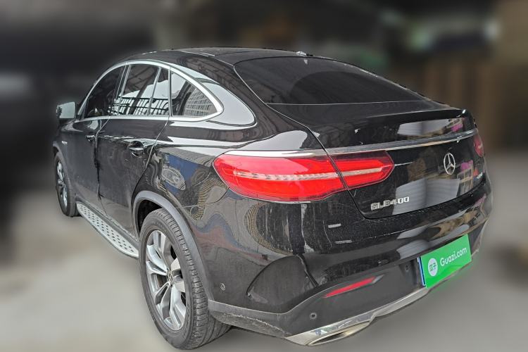 Used Mercedes-Benz GLE Coupe 2017 GLE 400 4MATIC Coupe SUV Rear Left 45 Deg