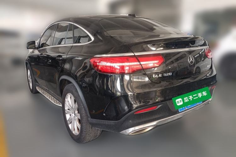 Used Mercedes-Benz GLE Coupe 2017 GLE 320 4MATIC Coupe SUV Rear Left 45 Deg