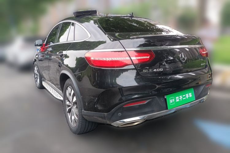 Used Mercedes-Benz GLE Coupe 2017 GLE 400 4MATIC Coupe SUV Rear Left 45 Deg