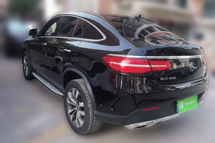 Used Mercedes-Benz GLE Coupe 2017 GLE 400 4MATIC Coupe SUV Rear Left 45 Deg