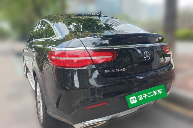 Used Mercedes-Benz GLE Coupe 2017 GLE 320 4MATIC Coupe SUV Rear Left 45 Deg