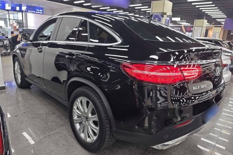 Used Mercedes-Benz GLE Coupe 2017 GLE 320 4MATIC Coupe SUV Rear Left 45 Deg