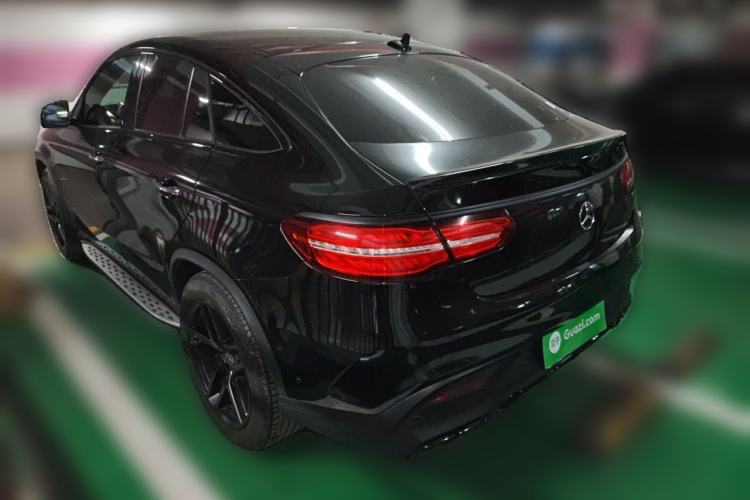 Used Mercedes-Benz GLE Coupe 2017 GLE 450 AMG 4MATIC Coupe SUV Rear Left 45 Deg