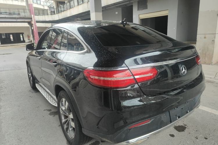 Used Mercedes-Benz GLE Coupe 2017 GLE 400 4MATIC Coupe SUV Rear Left 45 Deg
