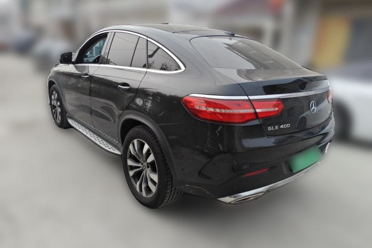 Used Mercedes-Benz GLE Coupe 2017 GLE 400 4MATIC Coupe SUV Rear Left 45 Deg