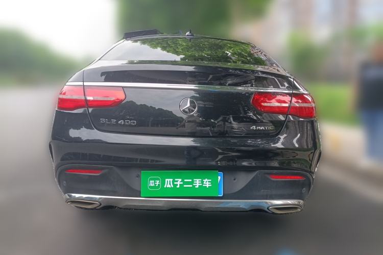 Used Mercedes-Benz GLE Coupe 2017 GLE 400 4MATIC Coupe SUV Rear
