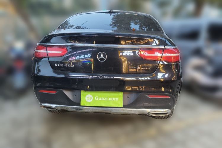 Used Mercedes-Benz GLE Coupe 2017 GLE 400 4MATIC Coupe SUV Rear