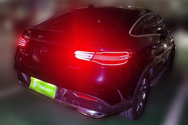 Used Mercedes-Benz GLE Coupe 2017 GLE 400 4MATIC Coupe SUV Rear Right 45 Deg