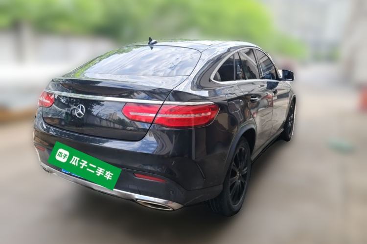 Used Mercedes-Benz GLE Coupe 2017 GLE 320 4MATIC Coupe SUV Rear Right 45 Deg