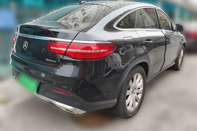 Used Mercedes-Benz GLE Coupe 2017 GLE 320 4MATIC Coupe SUV Rear Right 45 Deg