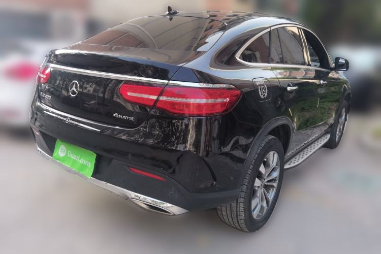 Used Mercedes-Benz GLE Coupe 2017 GLE 400 4MATIC Coupe SUV Rear Right 45 Deg
