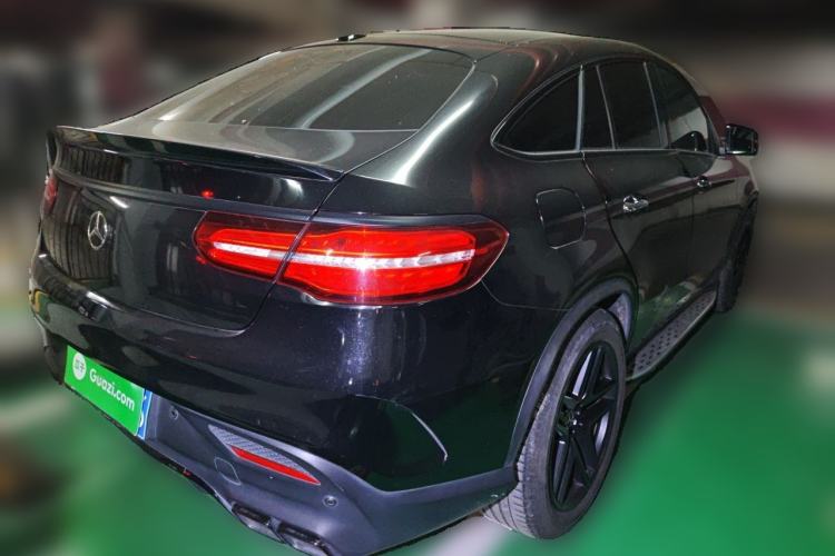 Used Mercedes-Benz GLE Coupe 2017 GLE 450 AMG 4MATIC Coupe SUV Rear Right 45 Deg