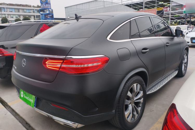 Used Mercedes-Benz GLE Coupe 2017 GLE 400 4MATIC Coupe SUV Rear Right 45 Deg