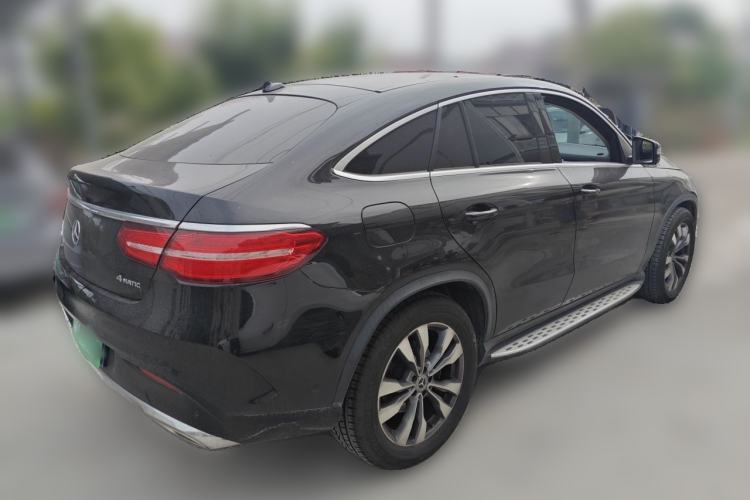 Used Mercedes-Benz GLE Coupe 2017 GLE 400 4MATIC Coupe SUV Rear Right 45 Deg