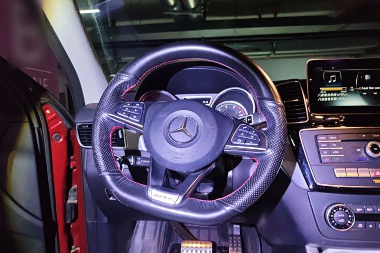 Used Mercedes-Benz GLE Coupe 2017 GLE 450 AMG 4MATIC Coupe SUV Steering Wheel