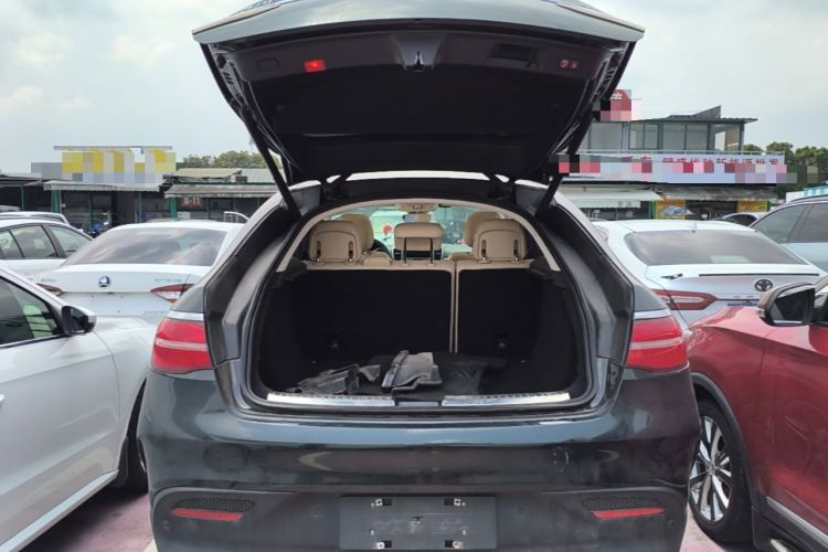 Used Mercedes-Benz GLE Coupe 2017 GLE 400 4MATIC Coupe SUV Trunk