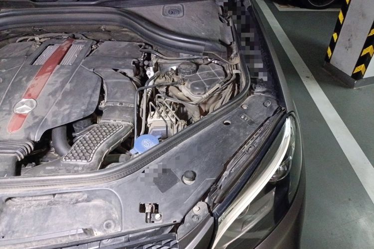 Used Mercedes-Benz GLE Coupe 2017 GLE 450 AMG 4MATIC Coupe SUV Engine Bay Left