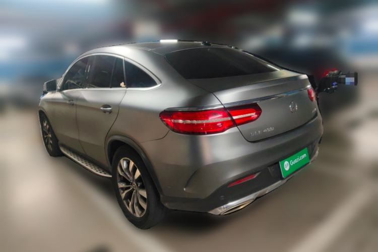 Used Mercedes-Benz GLE Coupe 2017 GLE 400 4MATIC Coupe SUV Rear Left 45 Deg