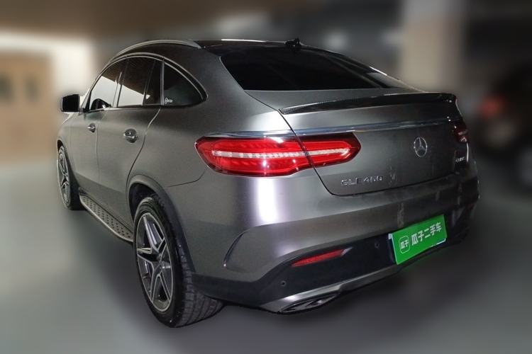 Used Mercedes-Benz GLE Coupe 2017 GLE 450 AMG 4MATIC Coupe SUV Rear Left 45 Deg