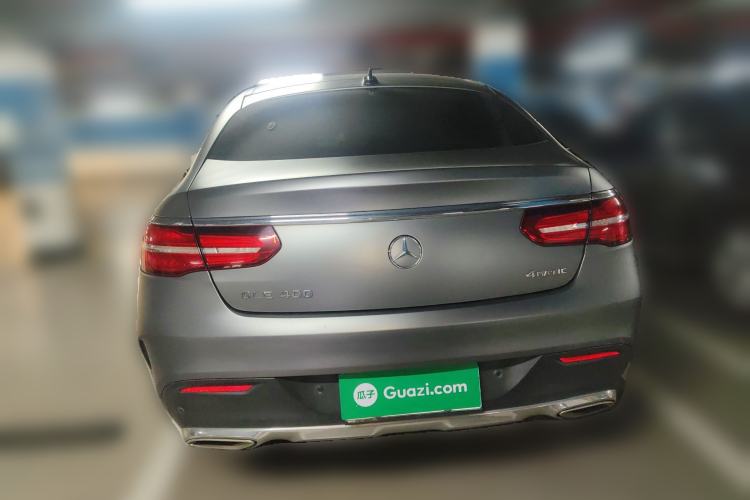 Used Mercedes-Benz GLE Coupe 2017 GLE 400 4MATIC Coupe SUV Rear