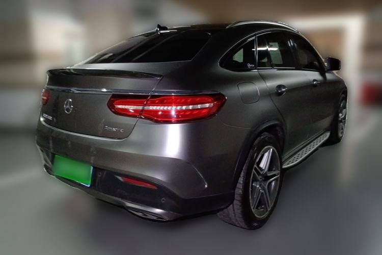 Used Mercedes-Benz GLE Coupe 2017 GLE 450 AMG 4MATIC Coupe SUV Rear Right 45 Deg
