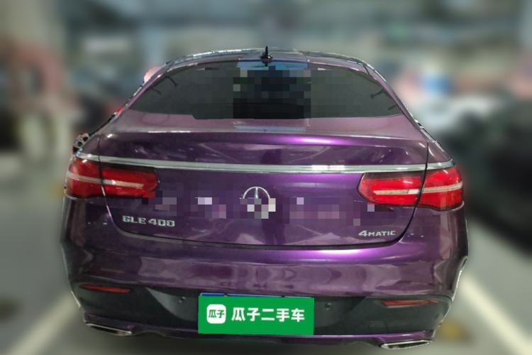 Used Mercedes-Benz GLE Coupe 2017 GLE 400 4MATIC Coupe SUV Rear