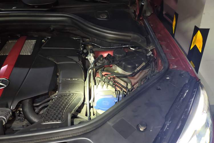 Used Mercedes-Benz GLE Coupe 2017 GLE 450 AMG 4MATIC Coupe SUV Engine Bay Left